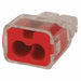 Ideal In-Sure Push-In Connector 32 2-Port Red 300 Per Jar (30-1032J)