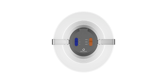 Green Creative INFTP6/8CCT3S/DIM120V 6 Inch Retrofit 9W/13W/16W 3000K/3500K/4000K Innofit Plus Series 120V Dimmable (36991)