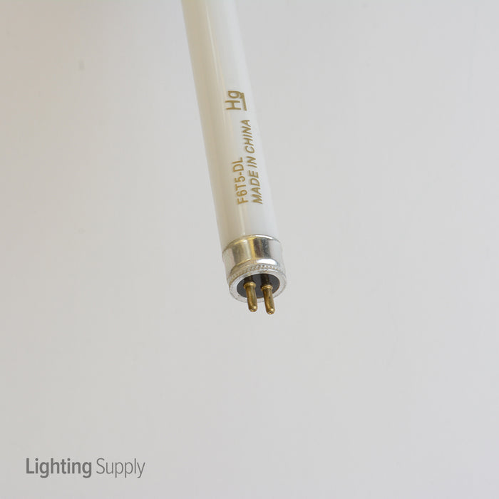 Standard 6W 9 Inch 6400K T5 Miniature Bi-Pin Base Bulb (F6T5D)