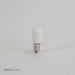 Standard 6W S6 Incandescent 130V Candelabra E12 Base Ceramic White Indicator Bulb (6S6W/130V/CS)