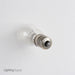 Standard 6W S6 Incandescent 24V Candelabra E12 Base Clear Indicator Bulb (6S6/24/CS)