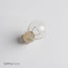 Standard 6W S6 Incandescent 24V Candelabra E12 Base Clear Indicator Bulb (6S6/24/CS)