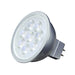 SATCO/NUVO 6.5MR16/LED/25&#039;/40K/12V 6.5W LED MR16 LED 4000K 25 Degree Beam Spread GU5.3 Base 12V AC/DC (S9493)