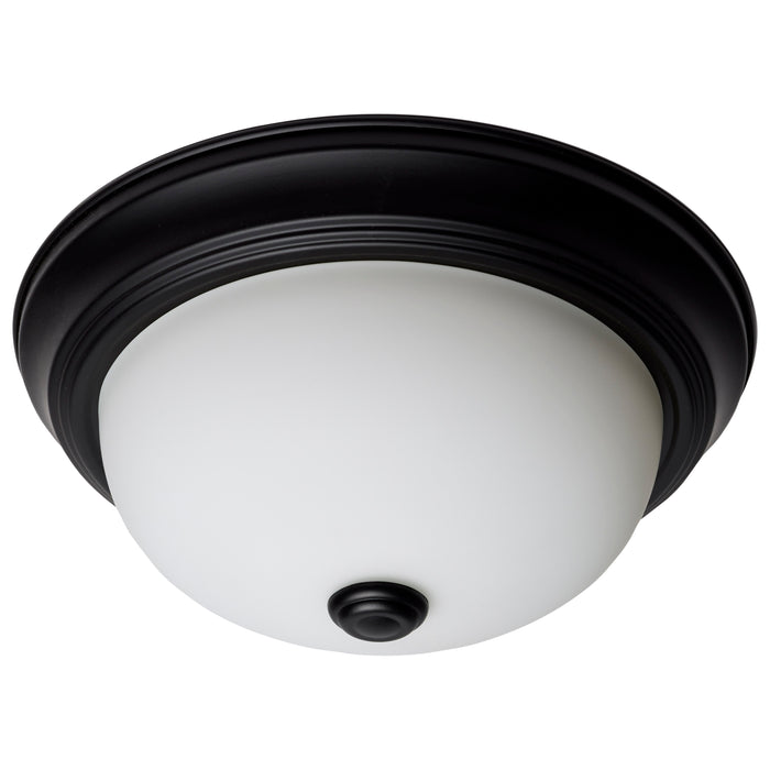 SATCO/NUVO 11 Inch LED Flush Mount Fixture 120V 60W Maximum Matte Black (60-127)