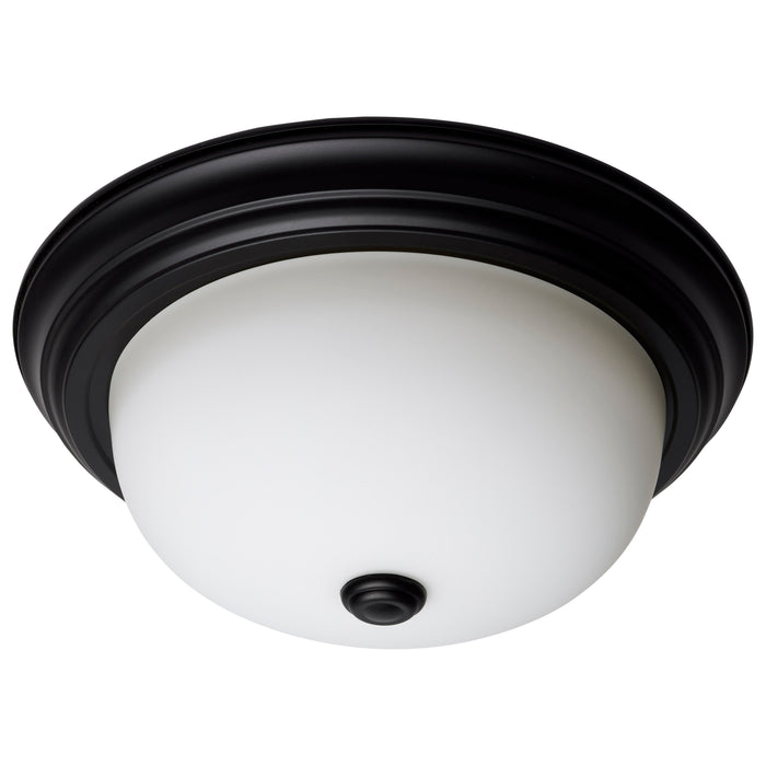 SATCO/NUVO 13 Inch LED Flush Mount Fixture 120V 60W Maximum Matte Black (60-128)