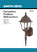 SATCO/NUVO Briton 1-Light 18 Inch Wall Lantern With Clear Seed Glass Color (60-3454)