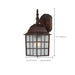 SATCO/NUVO Adams 1-Light 14 Inch Outdoor Wall With Frosted Glass Color (60-3481)
