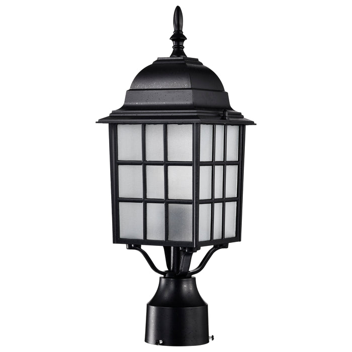 SATCO/NUVO Adams 1-Light 17 Inch Outdoor Post With Frosted Glass (60-4909)