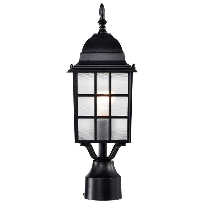 SATCO/NUVO Adams 1-Light 17 Inch Outdoor Post With Frosted Glass (60-4909)