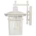 SATCO/NUVO Cove Neck 1-Light 14 Inch Outdoor Lantern With Clear Seed Glass (60-4957)