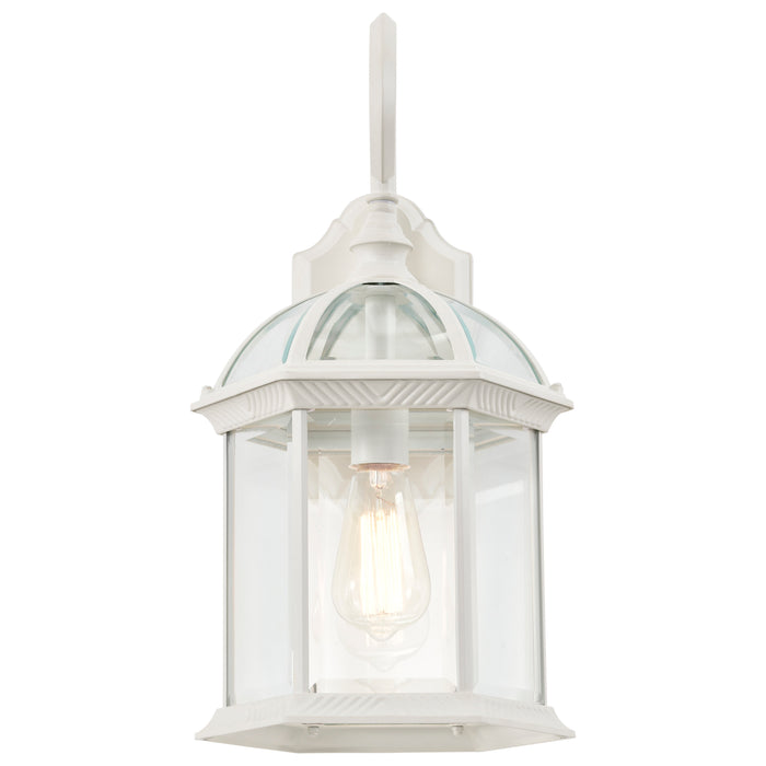 SATCO/NUVO Boxwood 1-Light 19 Inch Outdoor Wall With Clear Beveled Glass (60-4964)