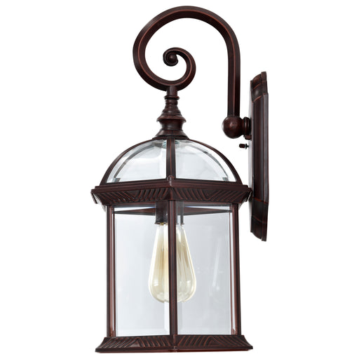 SATCO/NUVO Boxwood 1-Light 19 Inch Outdoor Wall With Clear Beveled Glass (60-4965)