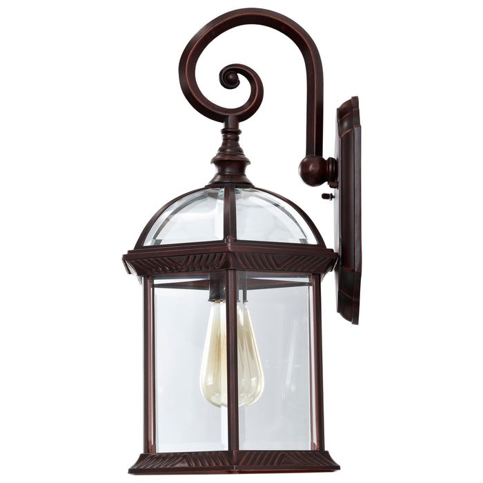 SATCO/NUVO Boxwood 1-Light 19 Inch Outdoor Wall With Clear Beveled Glass (60-4965)