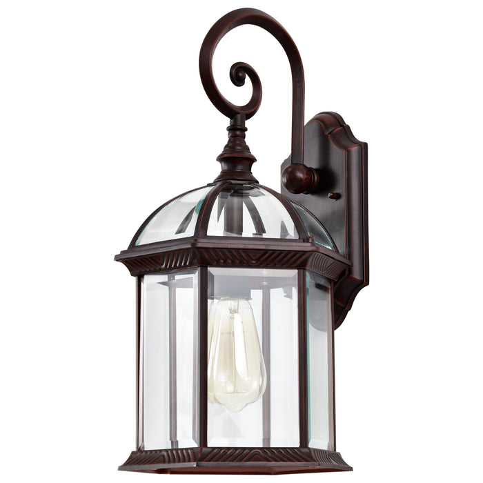 SATCO/NUVO Boxwood 1-Light 19 Inch Outdoor Wall With Clear Beveled Glass (60-4965)