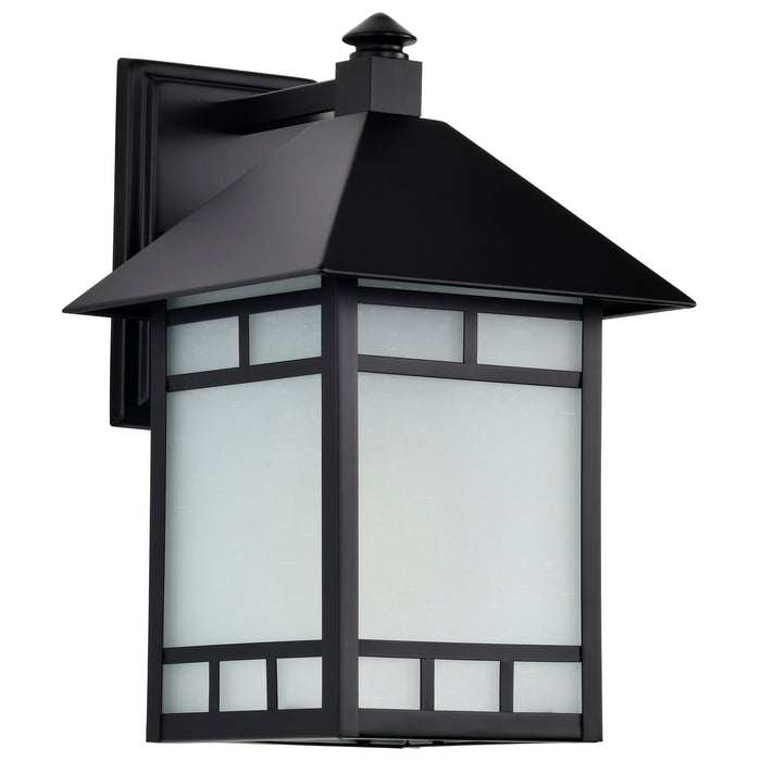SATCO/NUVO Drexel 1-Light 9 Inch Outdoor Wall Fixture With Frosted Seed Glass (60-5602)