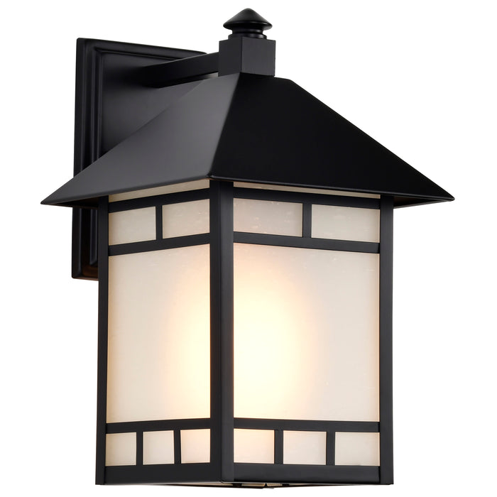SATCO/NUVO Drexel 1-Light 9 Inch Outdoor Wall Fixture With Frosted Seed Glass (60-5602)