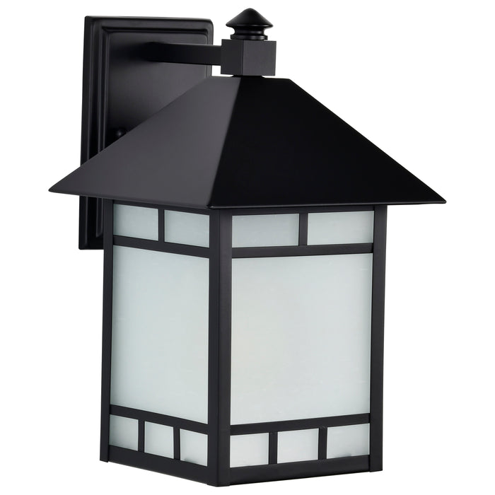 SATCO/NUVO Drexel 1-Light 9 Inch Outdoor Wall Fixture With Frosted Seed Glass (60-5602)
