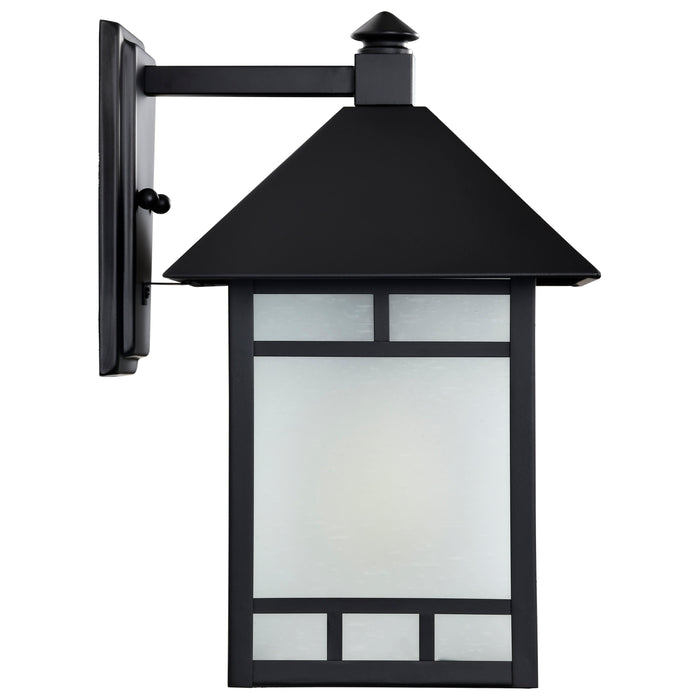 SATCO/NUVO Drexel 1-Light 9 Inch Outdoor Wall Fixture With Frosted Seed Glass (60-5602)