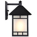 SATCO/NUVO Drexel 1-Light 9 Inch Outdoor Wall Fixture With Frosted Seed Glass (60-5602)