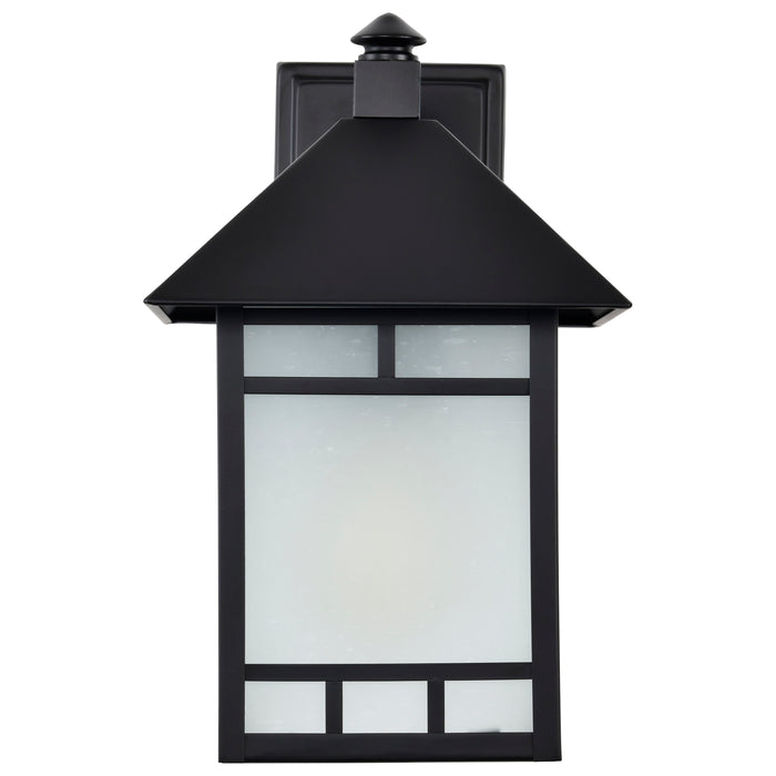 SATCO/NUVO Drexel 1-Light 9 Inch Outdoor Wall Fixture With Frosted Seed Glass (60-5602)