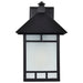 SATCO/NUVO Drexel 1-Light 9 Inch Outdoor Wall Fixture With Frosted Seed Glass (60-5602)