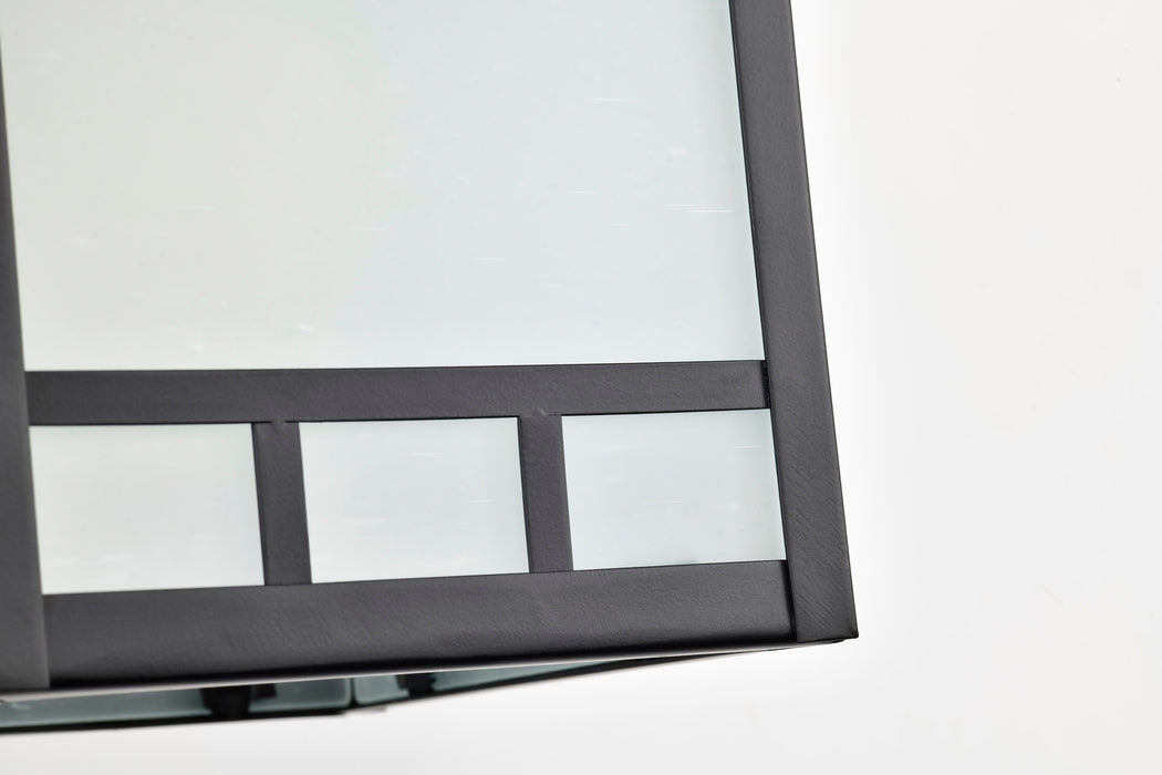 SATCO/NUVO Drexel 1-Light 9 Inch Outdoor Wall Fixture With Frosted Seed Glass (60-5602)