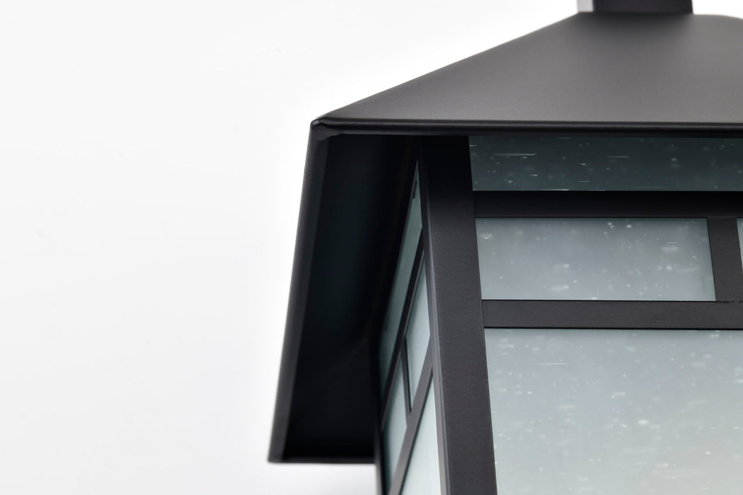 SATCO/NUVO Drexel 1-Light 9 Inch Outdoor Wall Fixture With Frosted Seed Glass (60-5602)