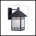 SATCO/NUVO Drexel 1-Light 9 Inch Outdoor Wall Fixture With Frosted Seed Glass (60-5602)