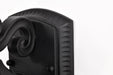 SATCO/NUVO East River Outdoor Small Wall Lantern 1 Light Matte Black Finish Clear Water Glass (60-5945)