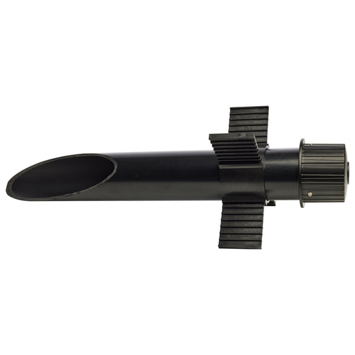 SATCO/NUVO 3 Inch Diameter Mounting Post PVC Matte Black (60-682)