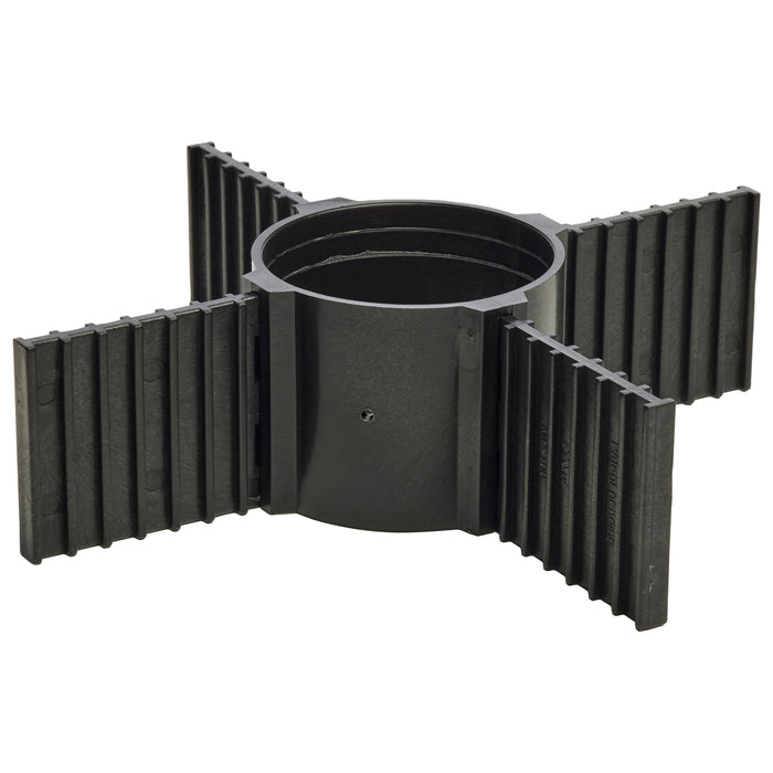 SATCO/NUVO 3 Inch Diameter Mounting Post PVC Matte Black (60-682)