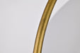 SATCO/NUVO Lakeshore 1 Light Large Flush Matte Black And Natural Brass Finish White Opal Glass (60-7772)