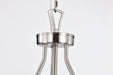 SATCO/NUVO Boliver 3 Light Pendant 11 Inch Brushed Nickel Finish Clear Seeded Glass (60-7802)