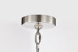 SATCO/NUVO Boliver 3 Light Pendant 14 Inch Brushed Nickel Finish Clear Seeded Glass (60-7805)