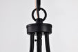 SATCO/NUVO Amado 1 Light Pendant 10 Inch Matte Black Finish Clear Glass (60-7817)