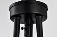SATCO/NUVO Amado 1 Light Pendant 10 Inch Matte Black Finish Clear Glass (60-7817)