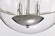 SATCO/NUVO Amado 3 Light Pendant 14 Inch Polished Nickel Finish Clear Glass (60-7819)