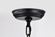 SATCO/NUVO Amado 3 Light Pendant 14 Inch Matte Black Finish Clear Glass (60-7820)
