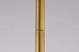 SATCO/NUVO Admiral 1 Light Pendant 6 Inch Matte White And Natural Brass Finish White Opal Glass (60-7922)