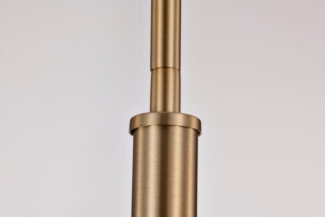 SATCO/NUVO Alexis 1-Light Large Pendant 100W Maximum 120V Burnished Brass And Gold Finish (60-7938)