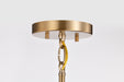 SATCO/NUVO Alexis 1-Light Large Pendant 100W Maximum 120V Burnished Brass And Gold Finish (60-7938)