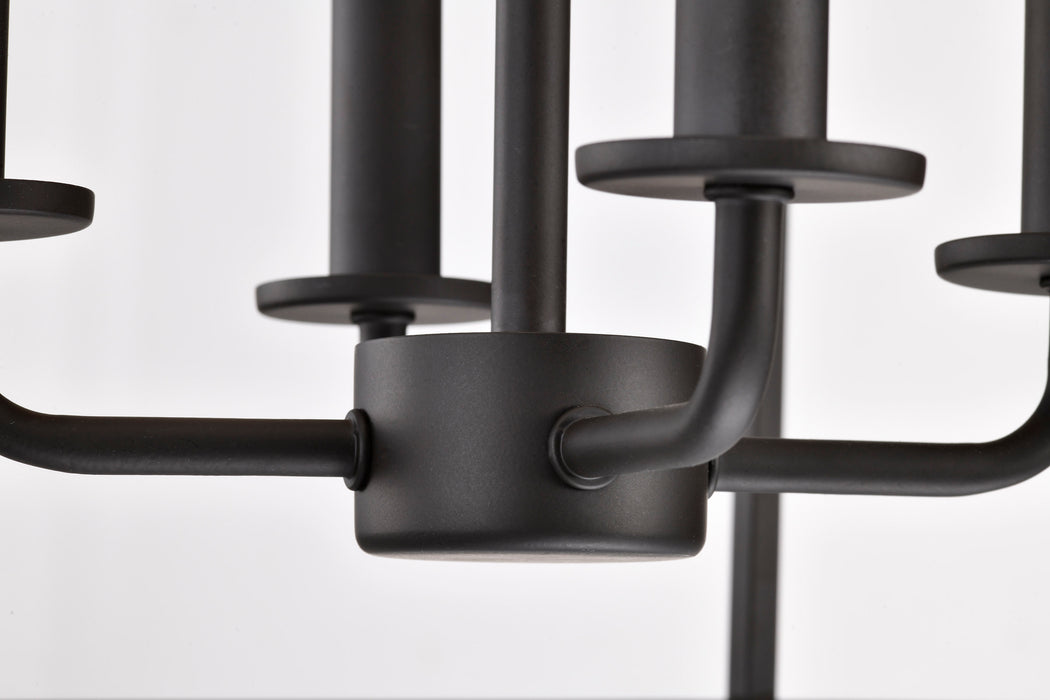 SATCO/NUVO Emma 4-Light Small Pendant 60W Maximum 120V Matte Black Finish (60-7941)