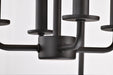 SATCO/NUVO Emma 4-Light Small Pendant 60W Maximum 120V Matte Black Finish (60-7941)