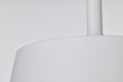 SATCO/NUVO Alexis 1-Light Large Pendant 100W Maximum 120V Matte White Finish (60-7948)