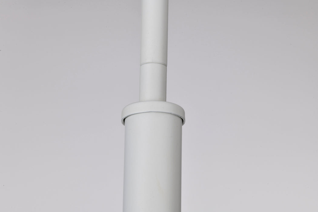 SATCO/NUVO Alexis 1-Light Large Pendant 100W Maximum 120V Matte White Finish (60-7948)