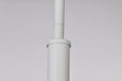 SATCO/NUVO Alexis 1-Light Large Pendant 100W Maximum 120V Matte White Finish (60-7948)