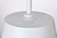 SATCO/NUVO Alexis 1-Light Large Pendant 100W Maximum 120V Matte White Finish (60-7948)
