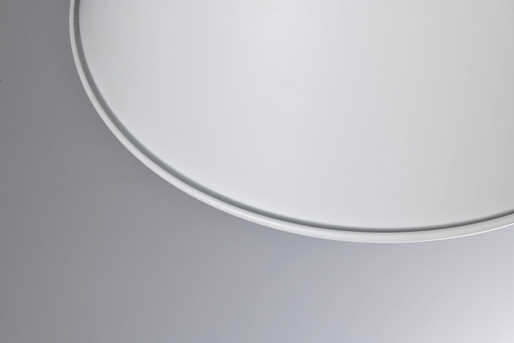 SATCO/NUVO Alexis 1-Light Small Pendant 100W Maximum 120V Matte White Finish (60-7949)