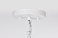 SATCO/NUVO Alexis 1-Light Small Pendant 100W Maximum 120V Matte White Finish (60-7949)