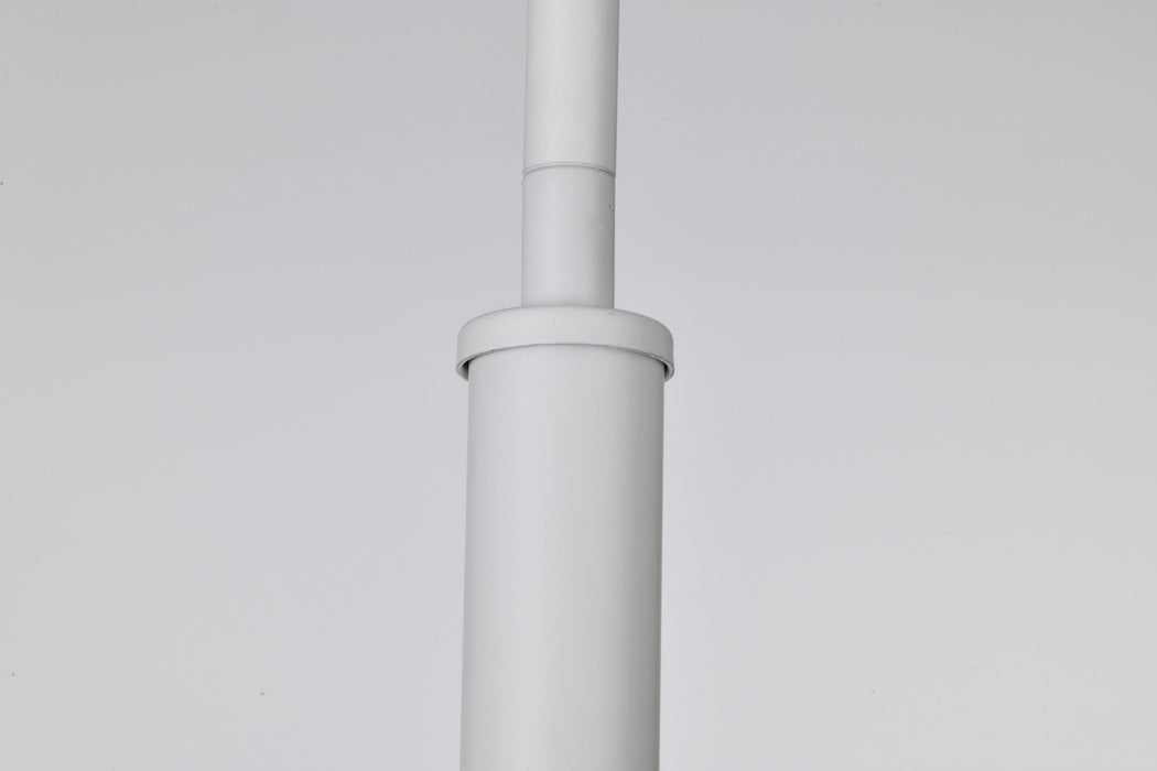SATCO/NUVO Alexis 1-Light Small Pendant 100W Maximum 120V Matte White Finish (60-7949)